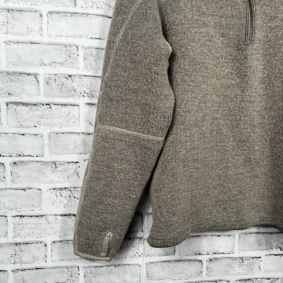 KUHL Brown Mens Size L Born In The Mountains Quarter Zip Pullover ThermoKore - Picture 7 of 16